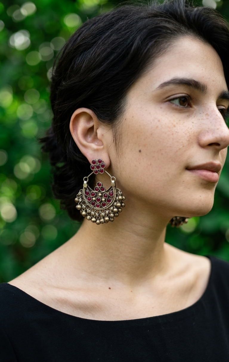 Tara Afghan Earrings