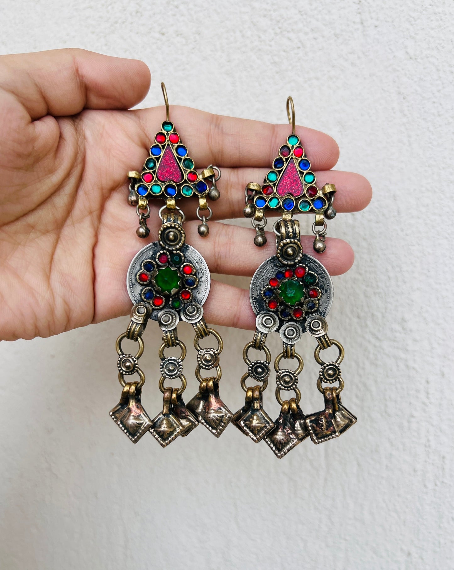 Aruna Afghan Vintage Earrings