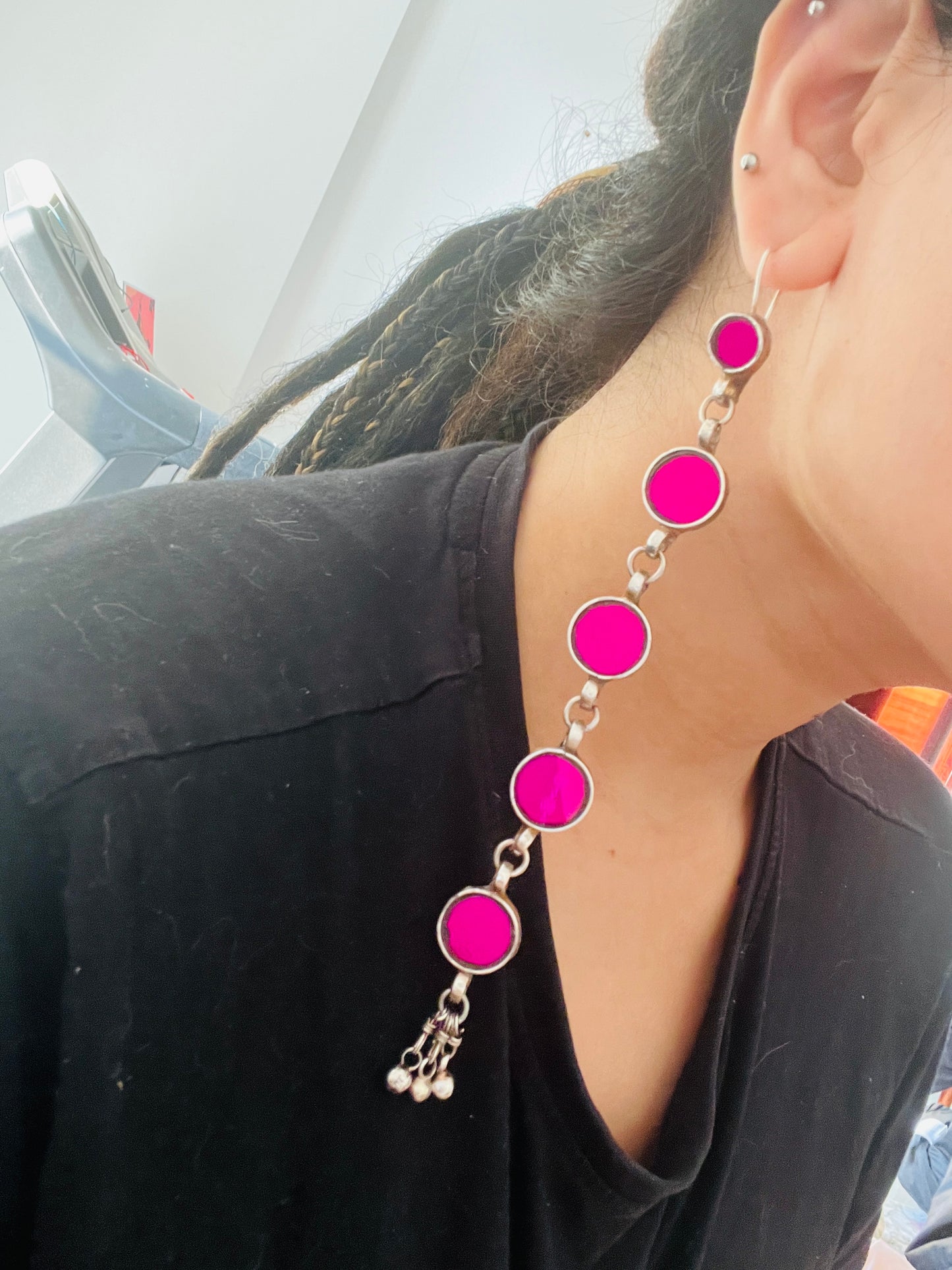 Purnima Glass Earrings