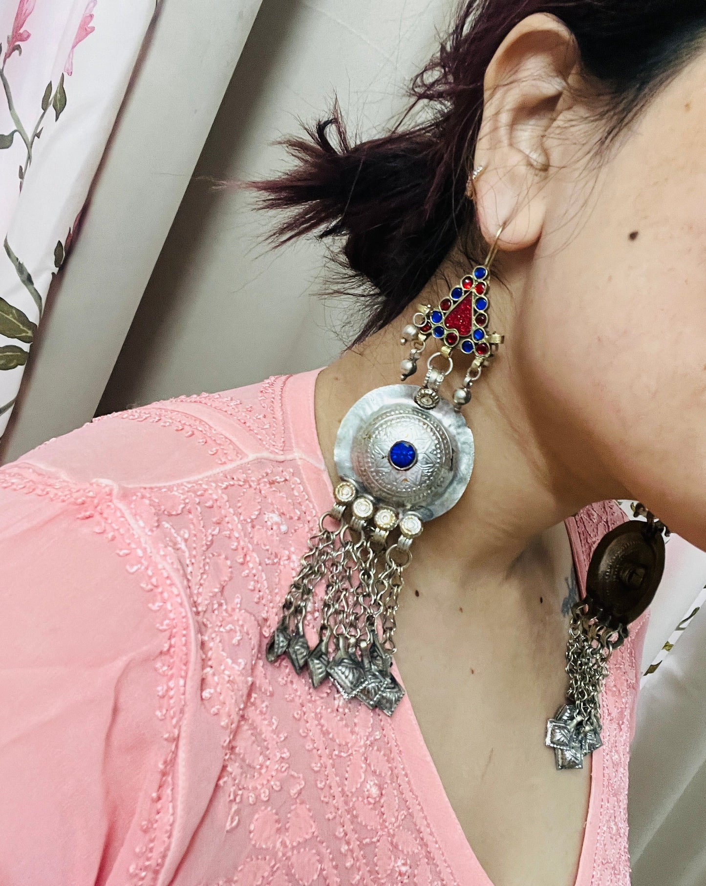 Gul Afghan Vintage Earrings