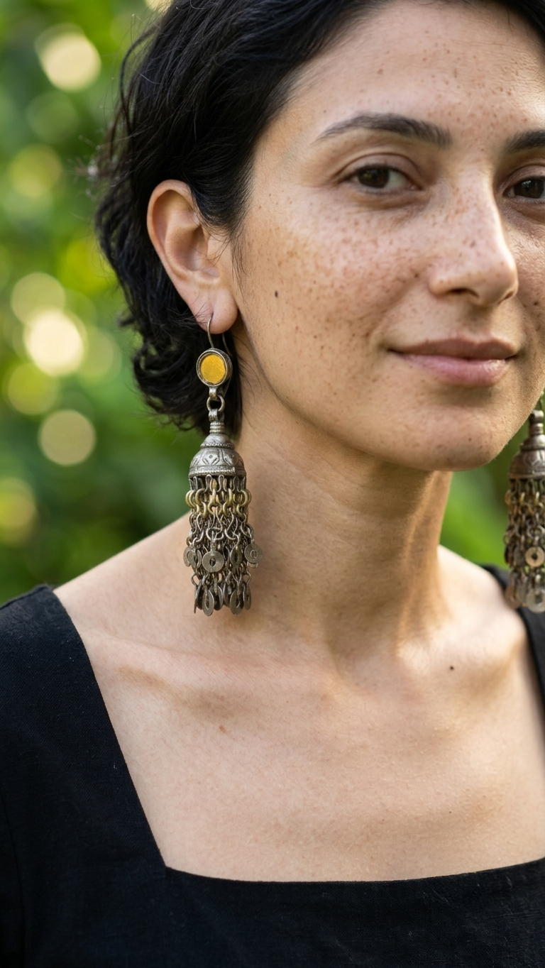 Latika Afghan Earrings