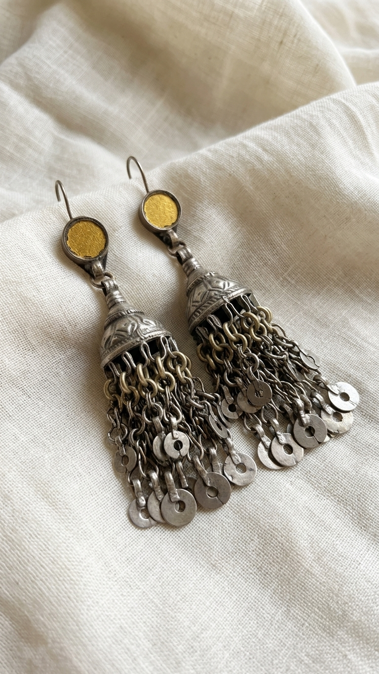 Latika Afghan Earrings