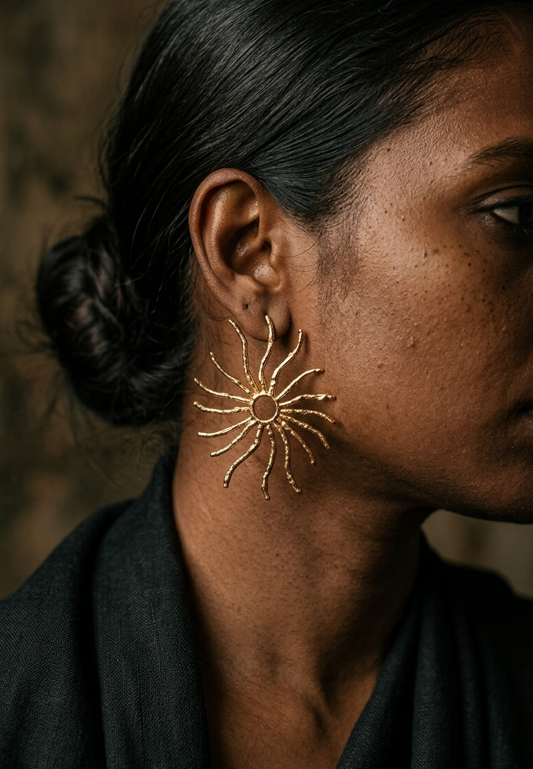 Soorya Brass Earrings
