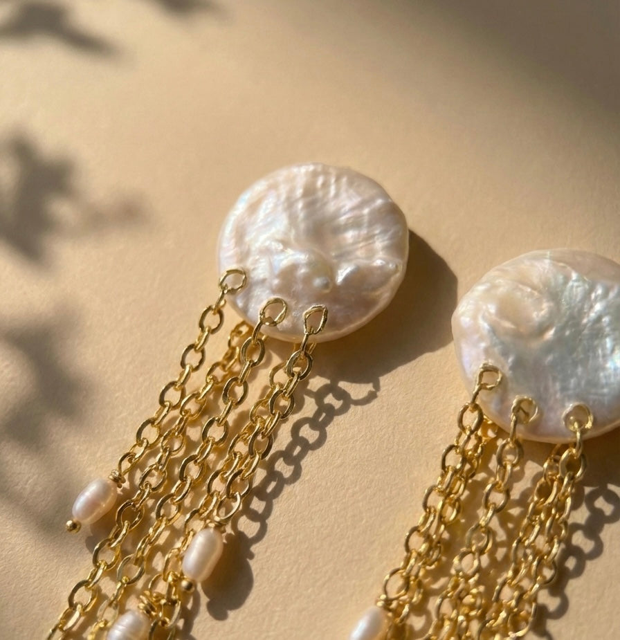Ipat Brass Earrings