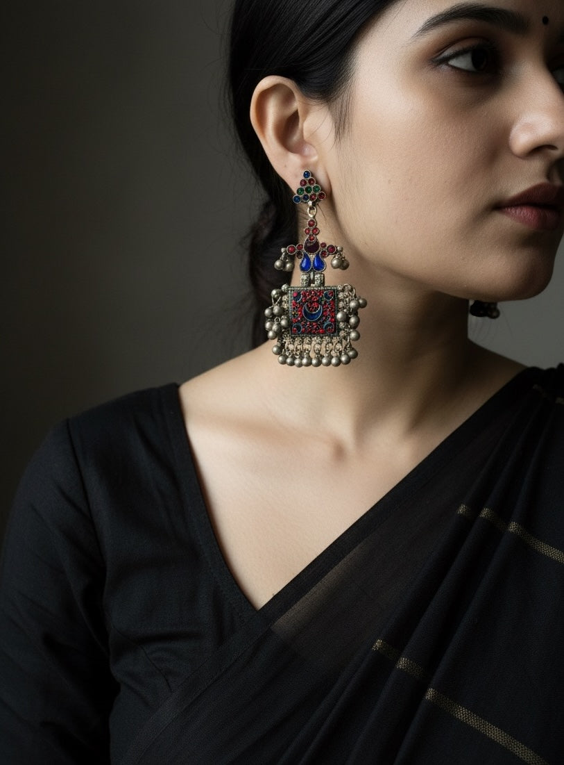 Morni Afghan Earrings