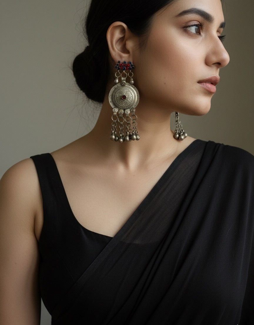 Lamhein Afghan Earrings