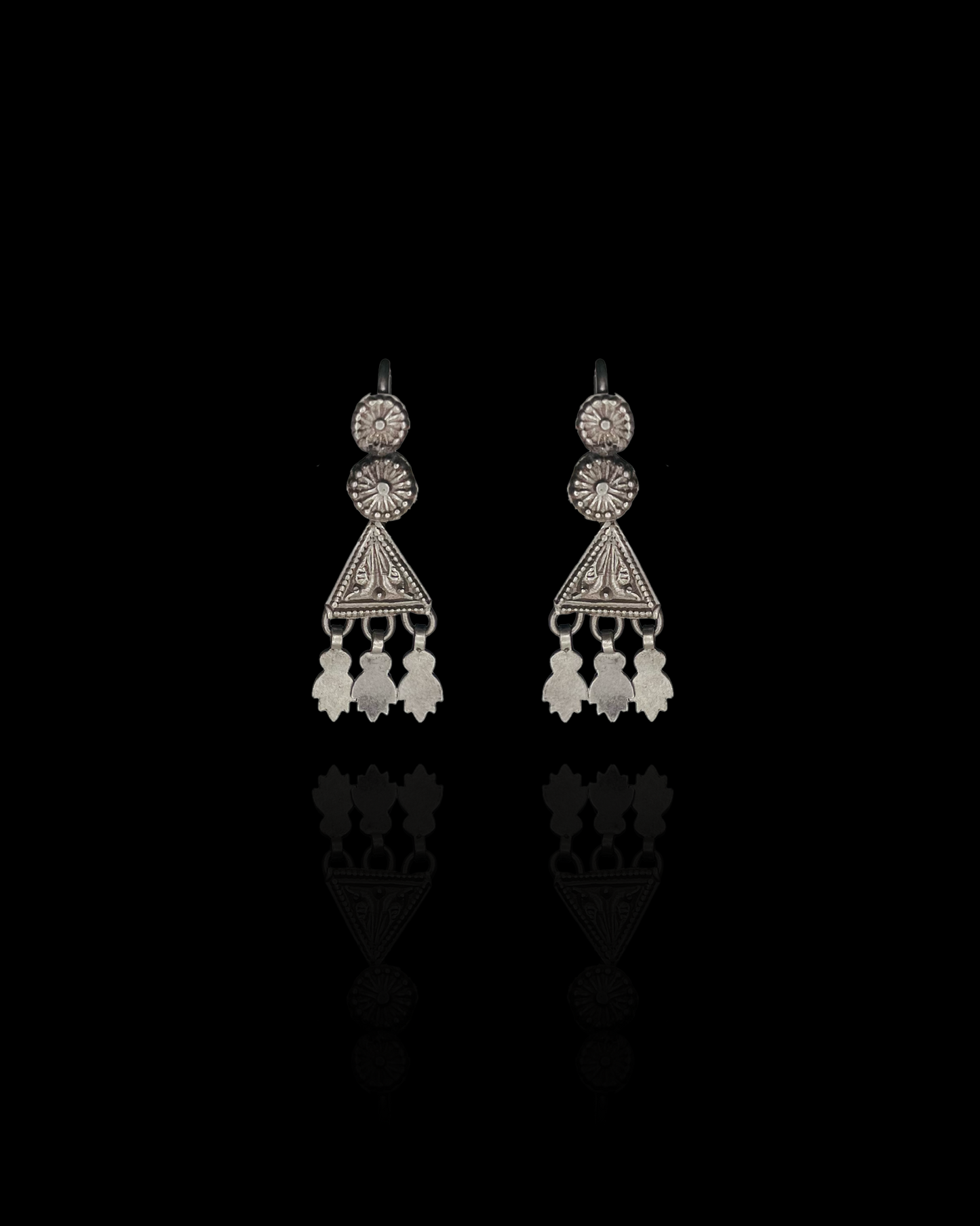 Rabari Silver Earrings