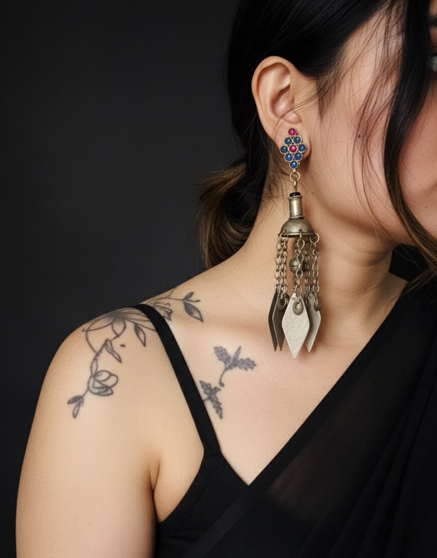 Sanam Afghan Earrings