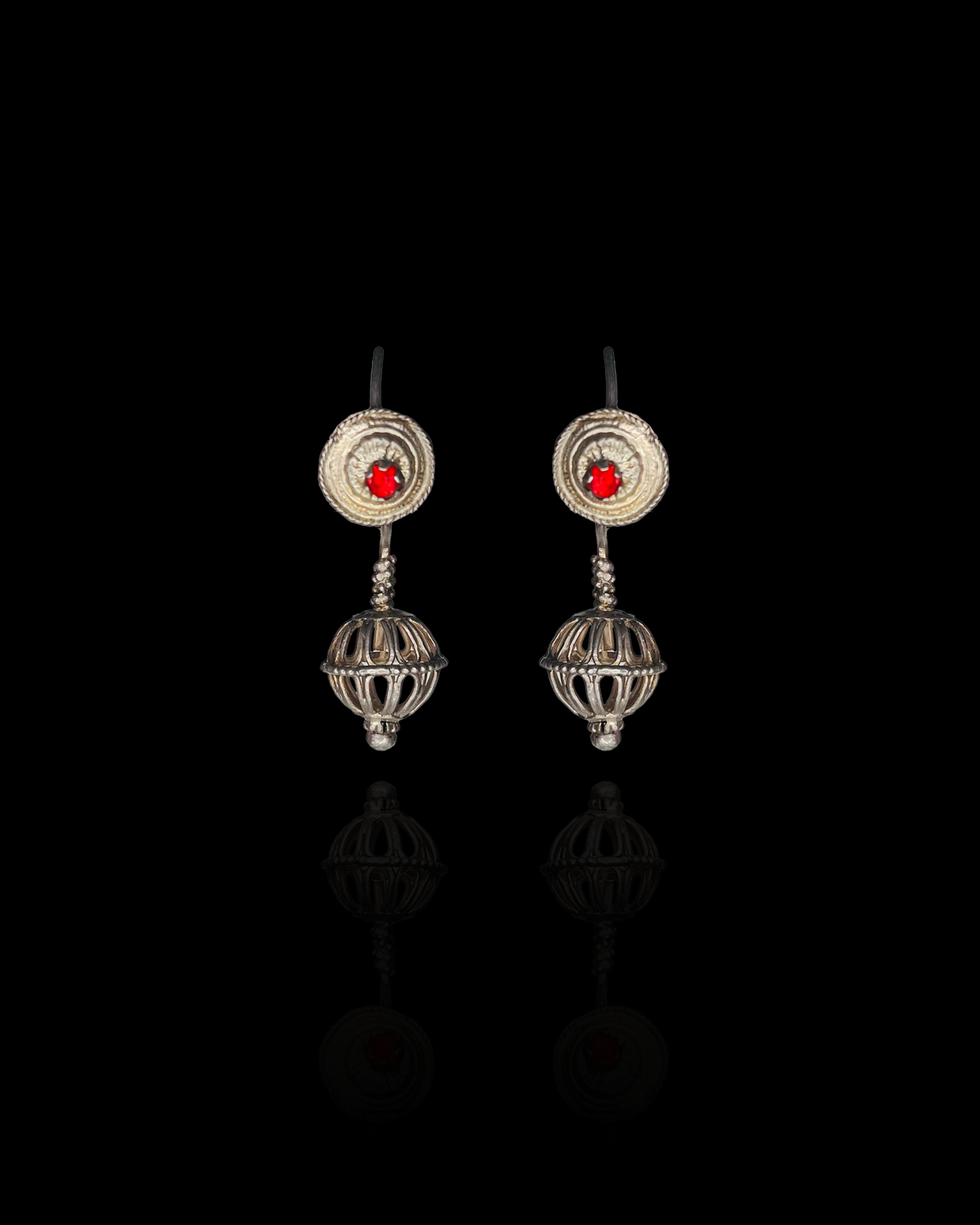 Ghum Silver Earrings