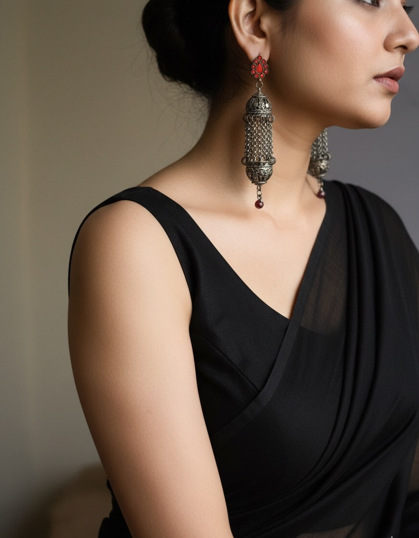 Shahkaar Afghan Earrings