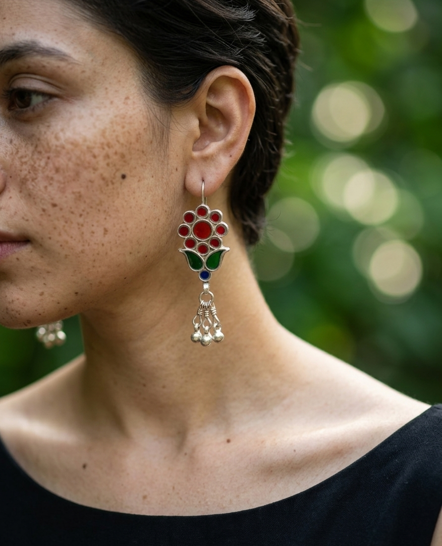 Arzuna Glass Earrings