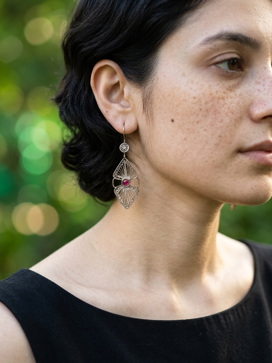 Hyat Afghan Earrings