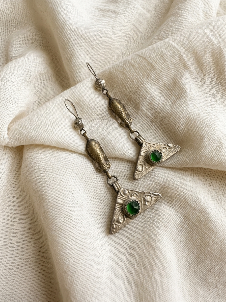 Rusha Afghan Earrings