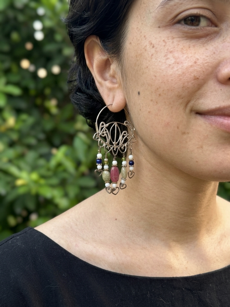 Pari Afghan Earrings