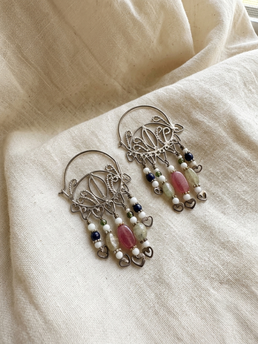 Pari Afghan Earrings