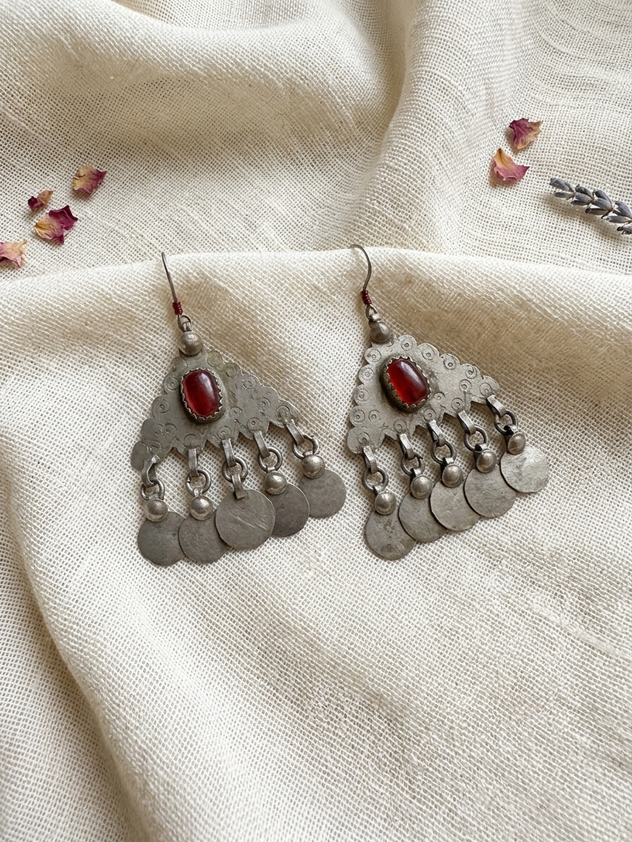 Lyra Afghan Earrings