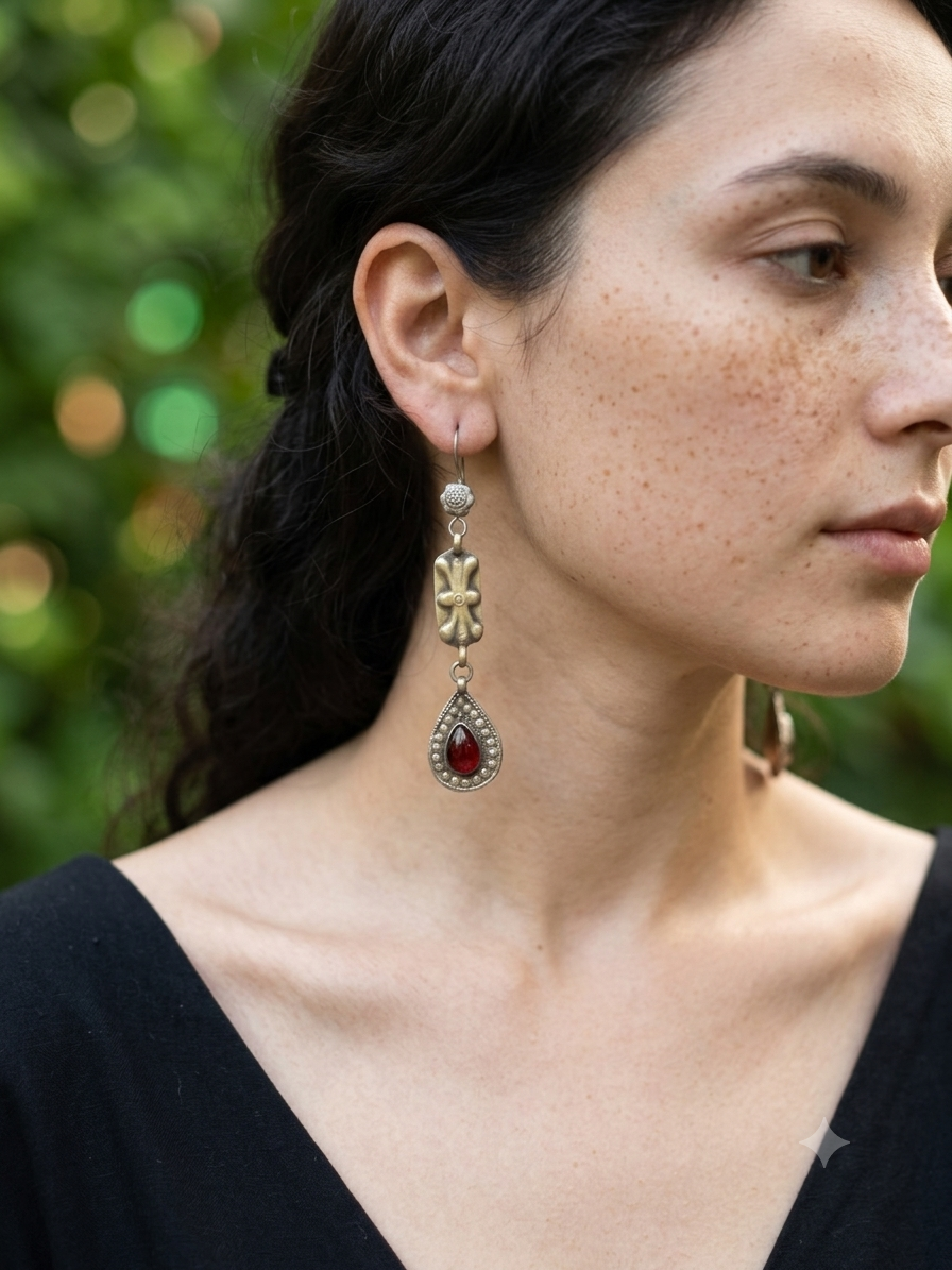 Shyla Afghan Earrings