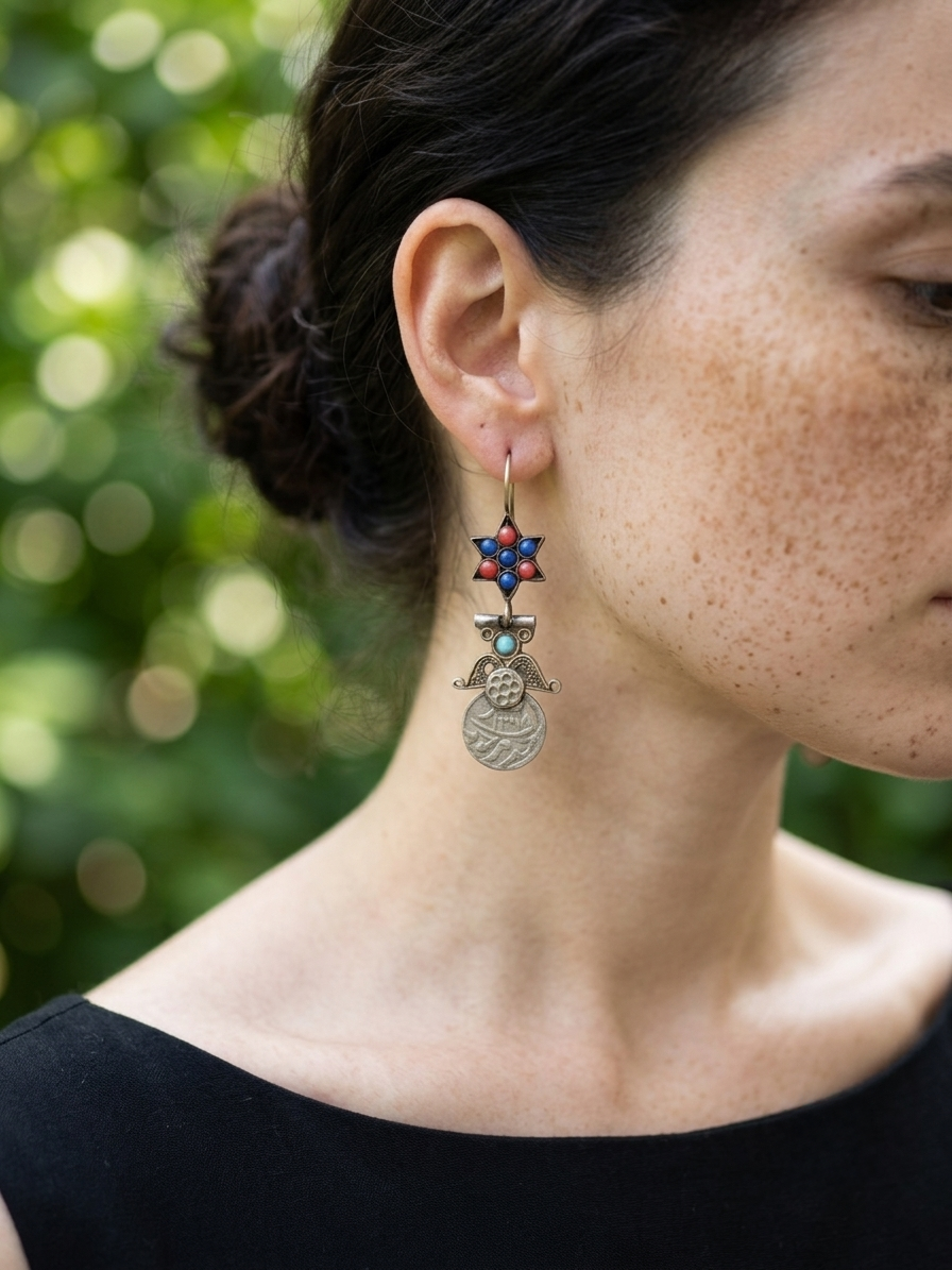 Nihali Afghan Earrings