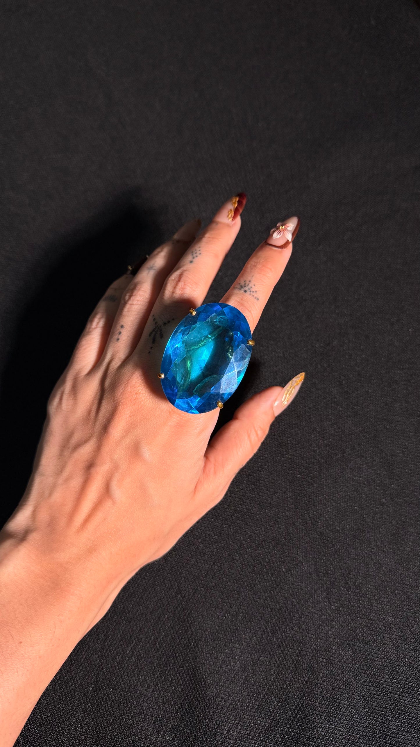 Rekha Hydro Quartz Ring
