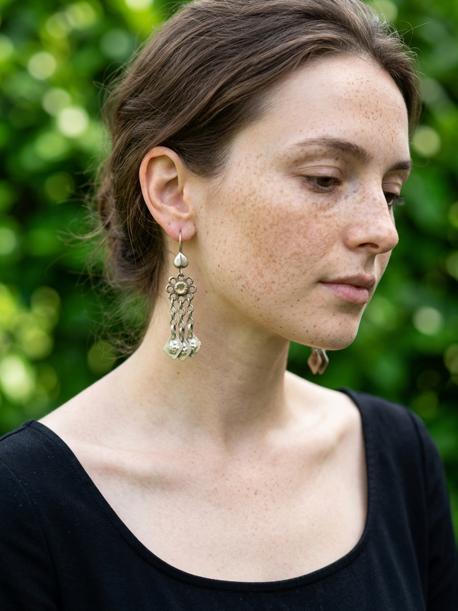 Ehsaas Afghan Earrings