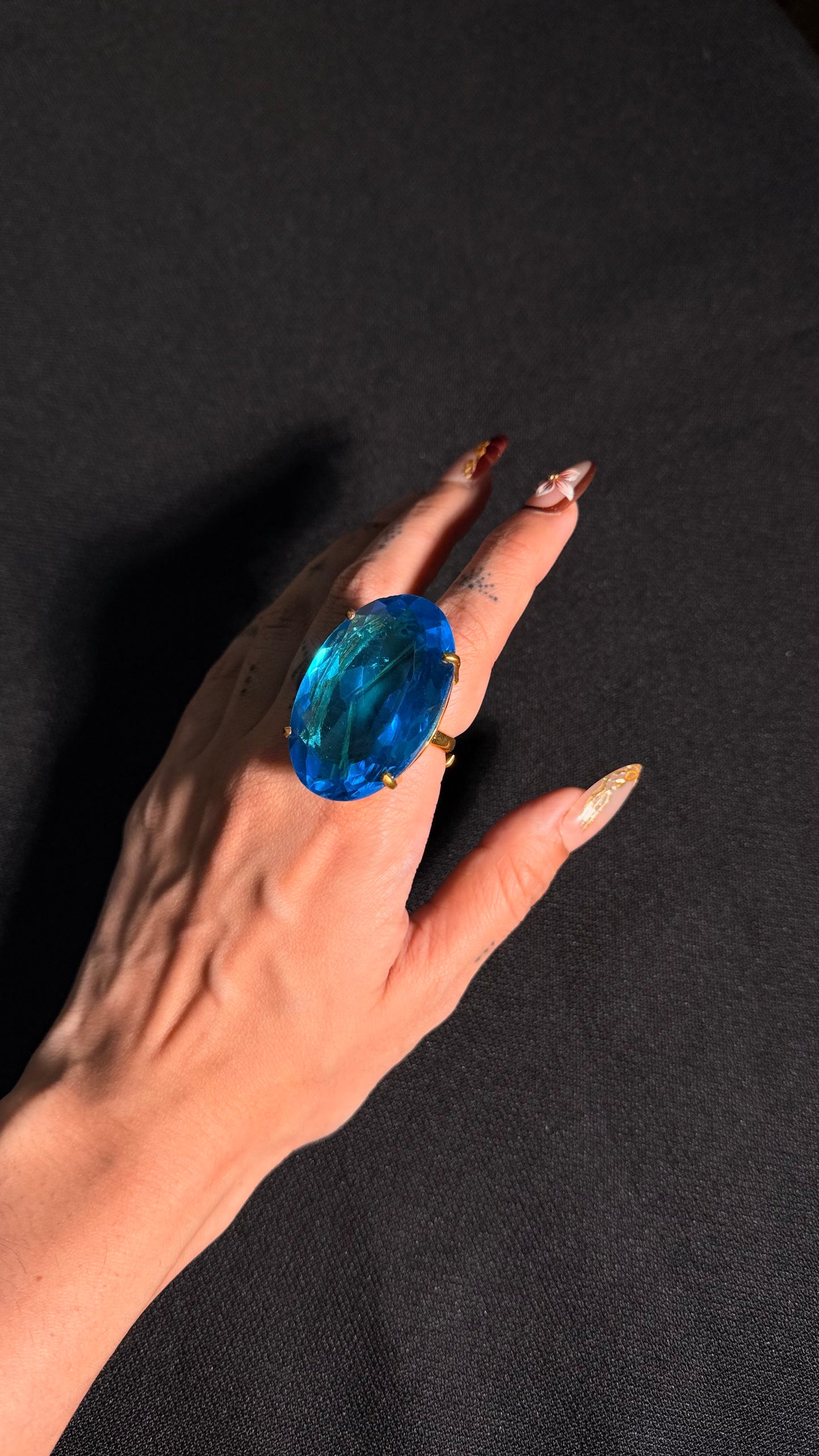 Rekha Hydro Quartz Ring