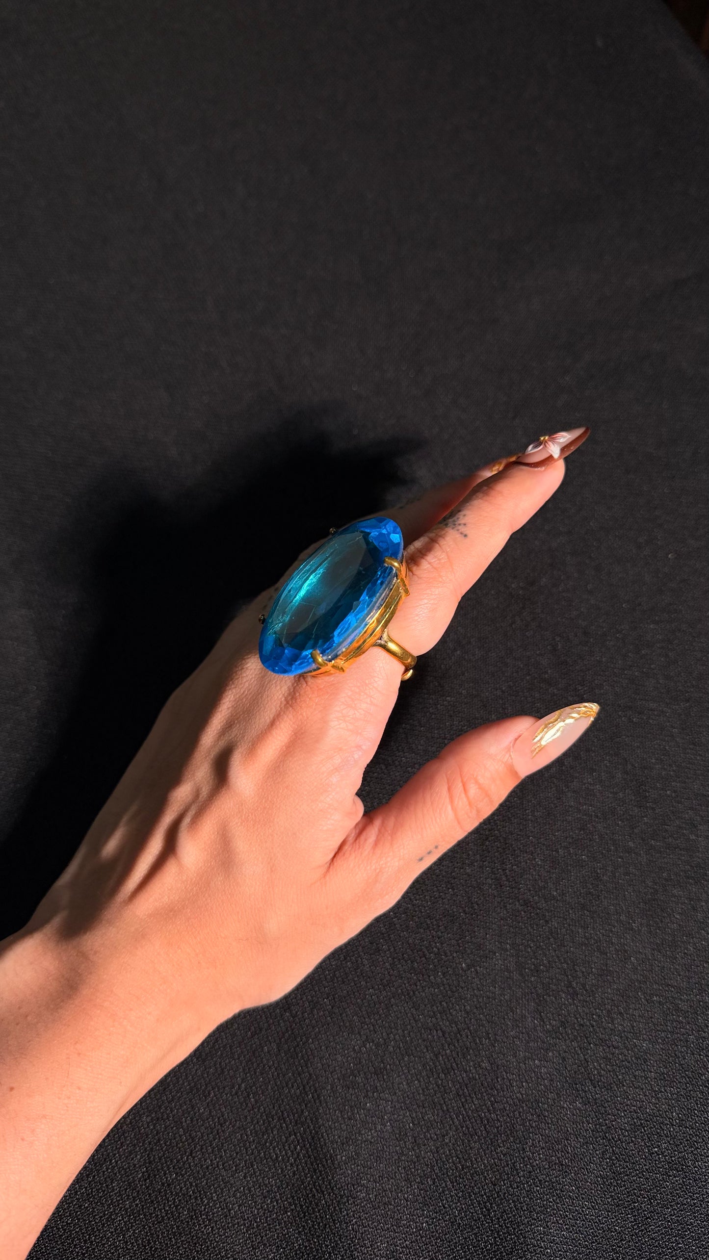 Rekha Hydro Quartz Ring