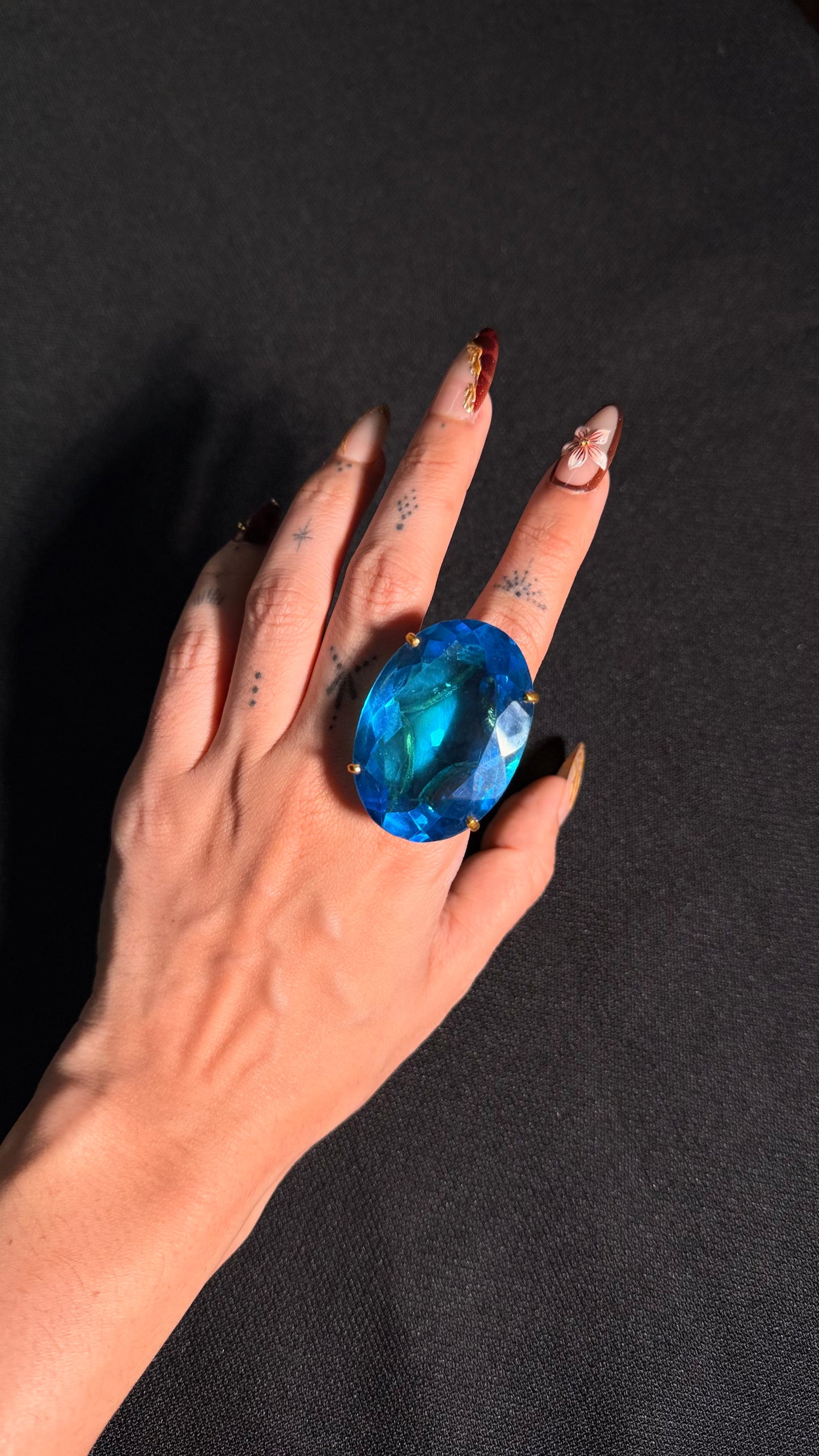 Rekha Hydro Quartz Ring