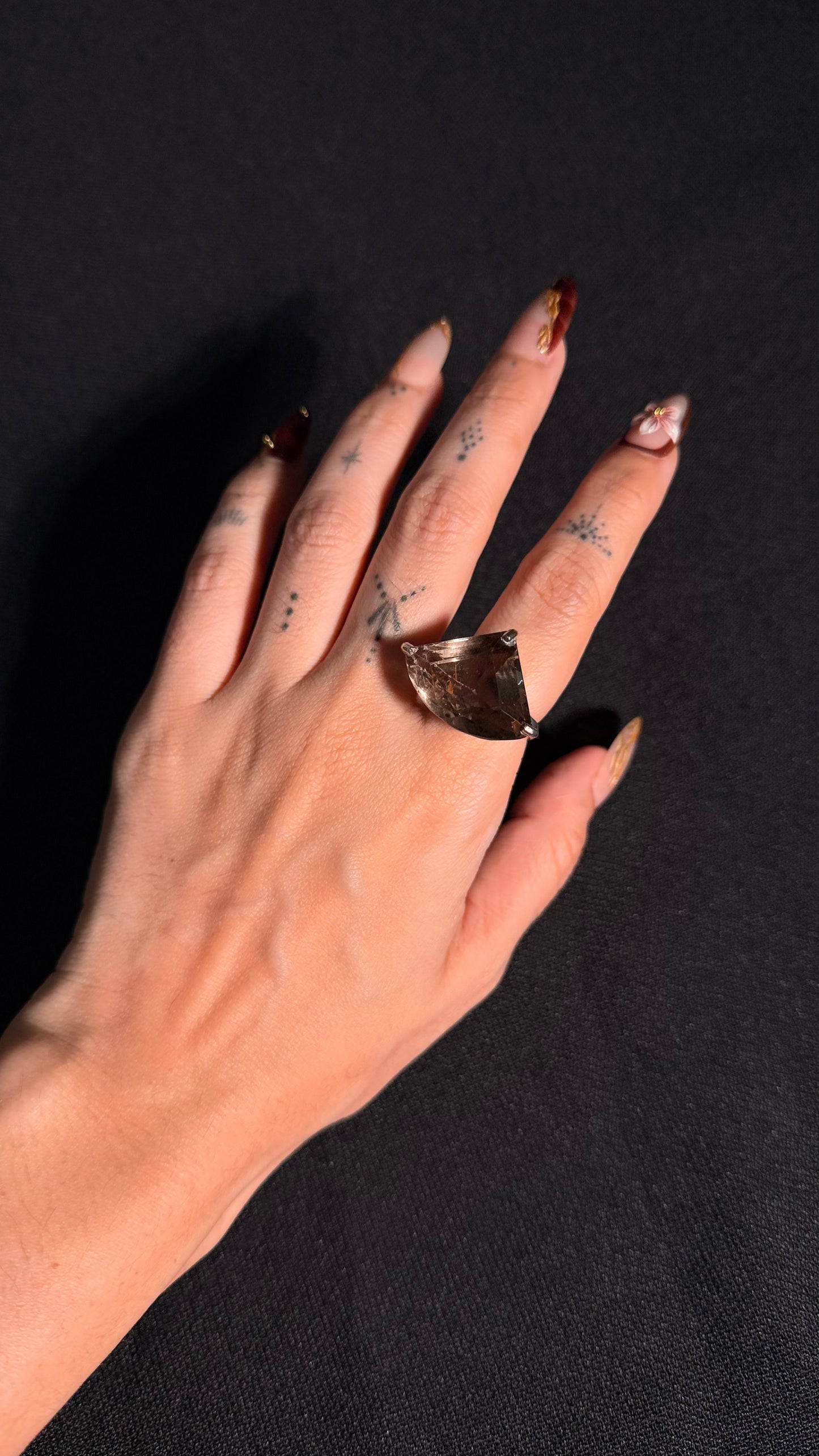 Shree Smoky Quartz Ring