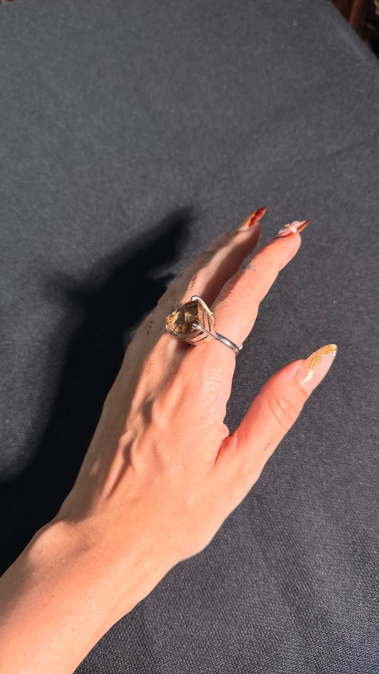 Shree Smoky Quartz Ring