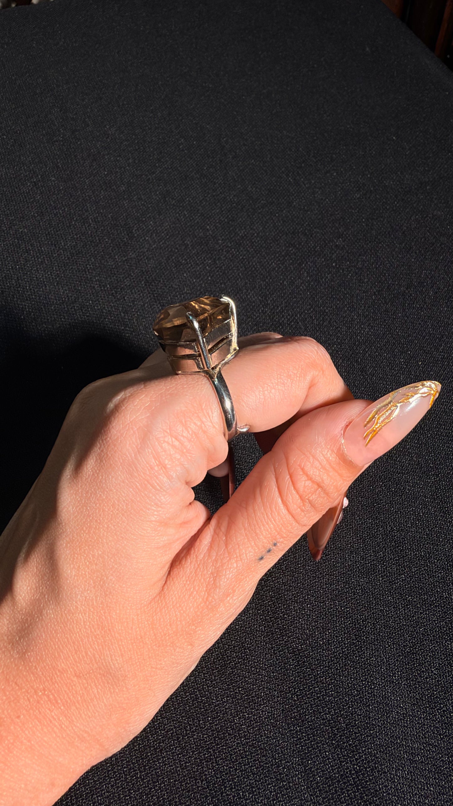 Shree Smoky Quartz Ring
