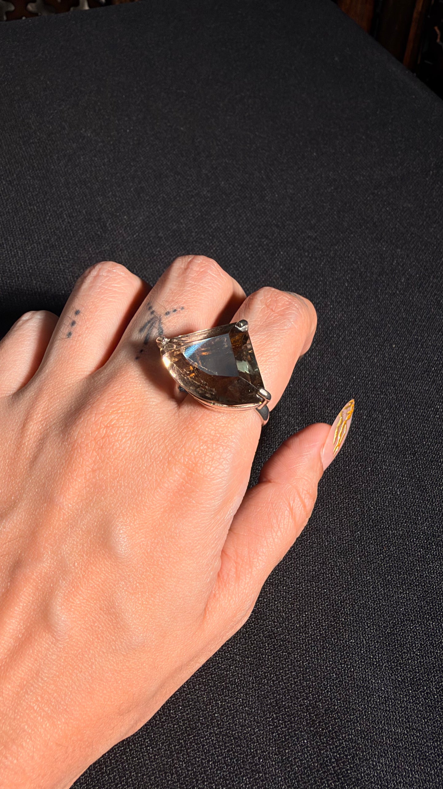 Shree Smoky Quartz Ring