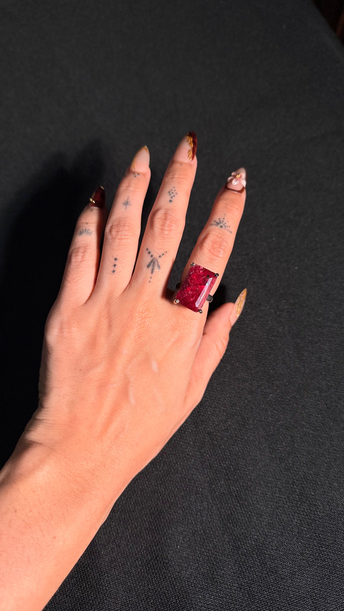 Vaastav Ruby Ring