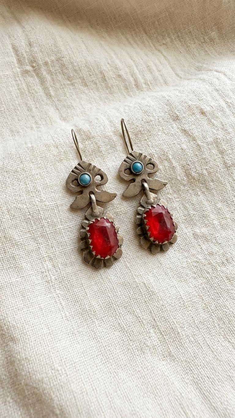 Surajgarh Afghan Earrings