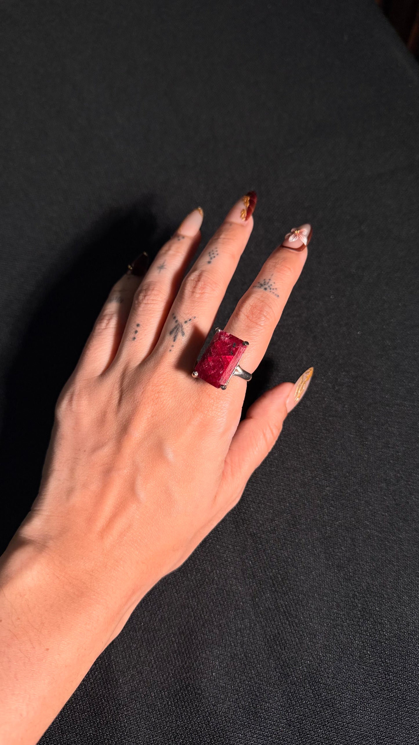 Vaastav Ruby Ring