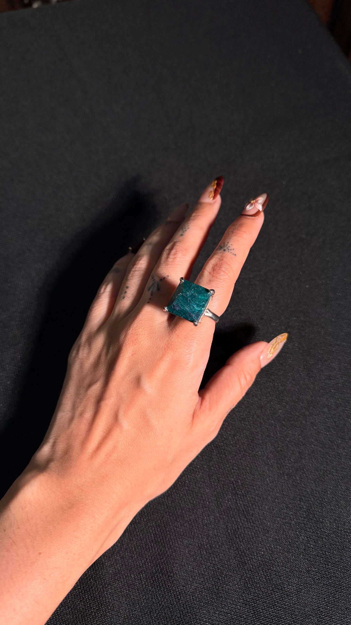 Mohini Emerald Ring