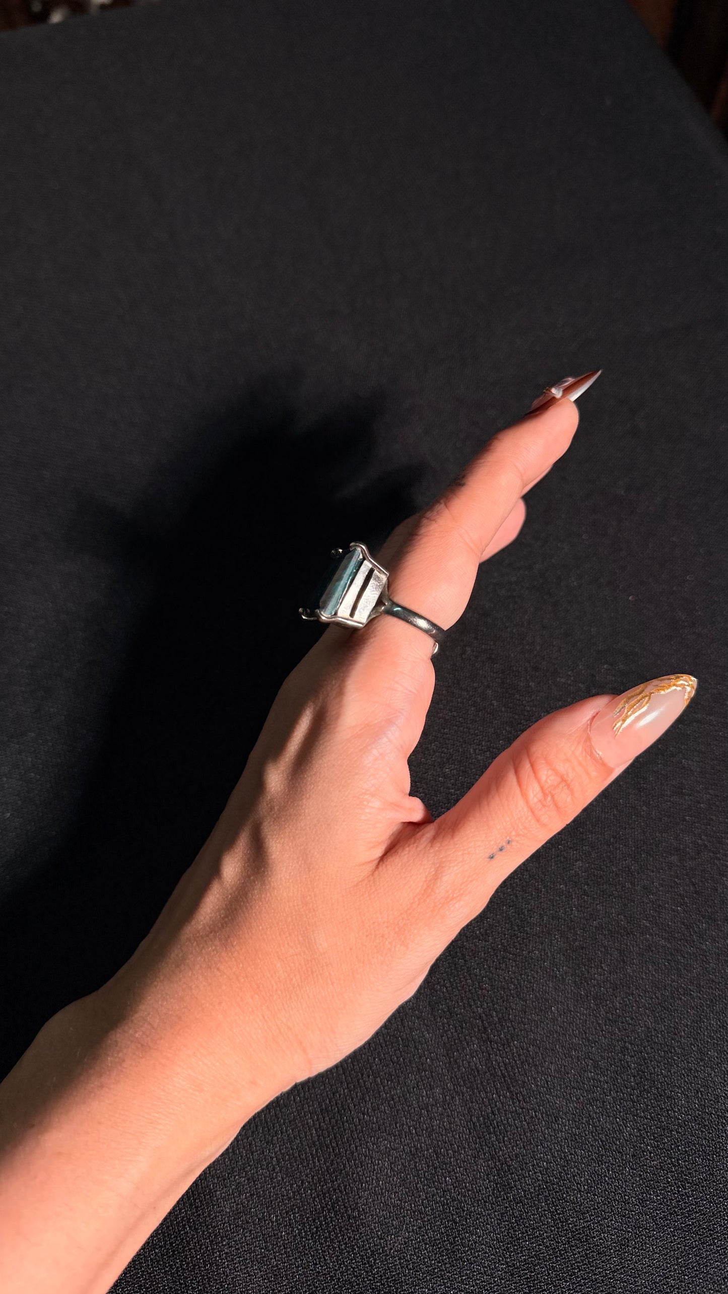Mohini Emerald Ring