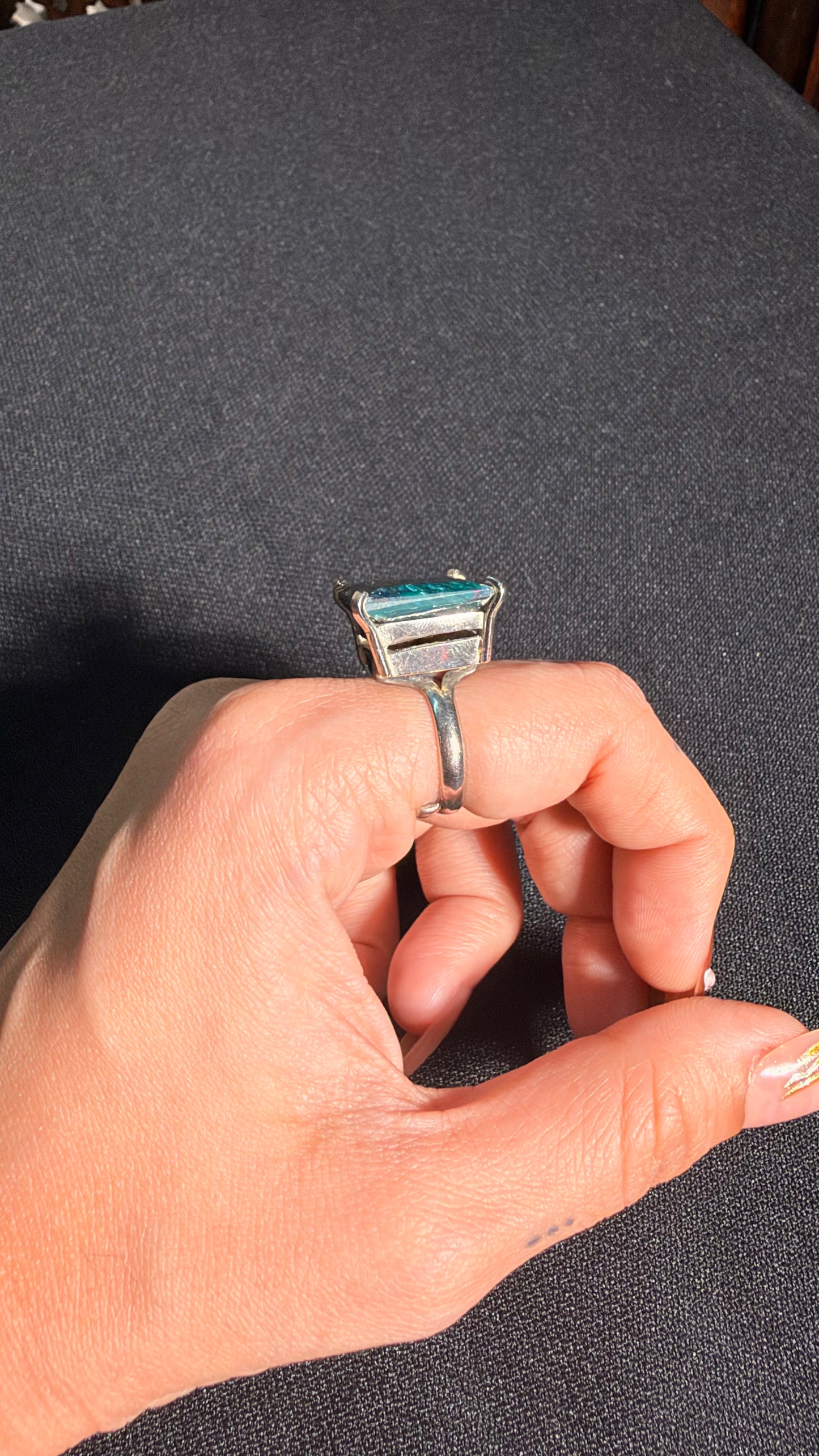 Mohini Emerald Ring