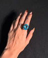 Shanti Blue Quartz Ring