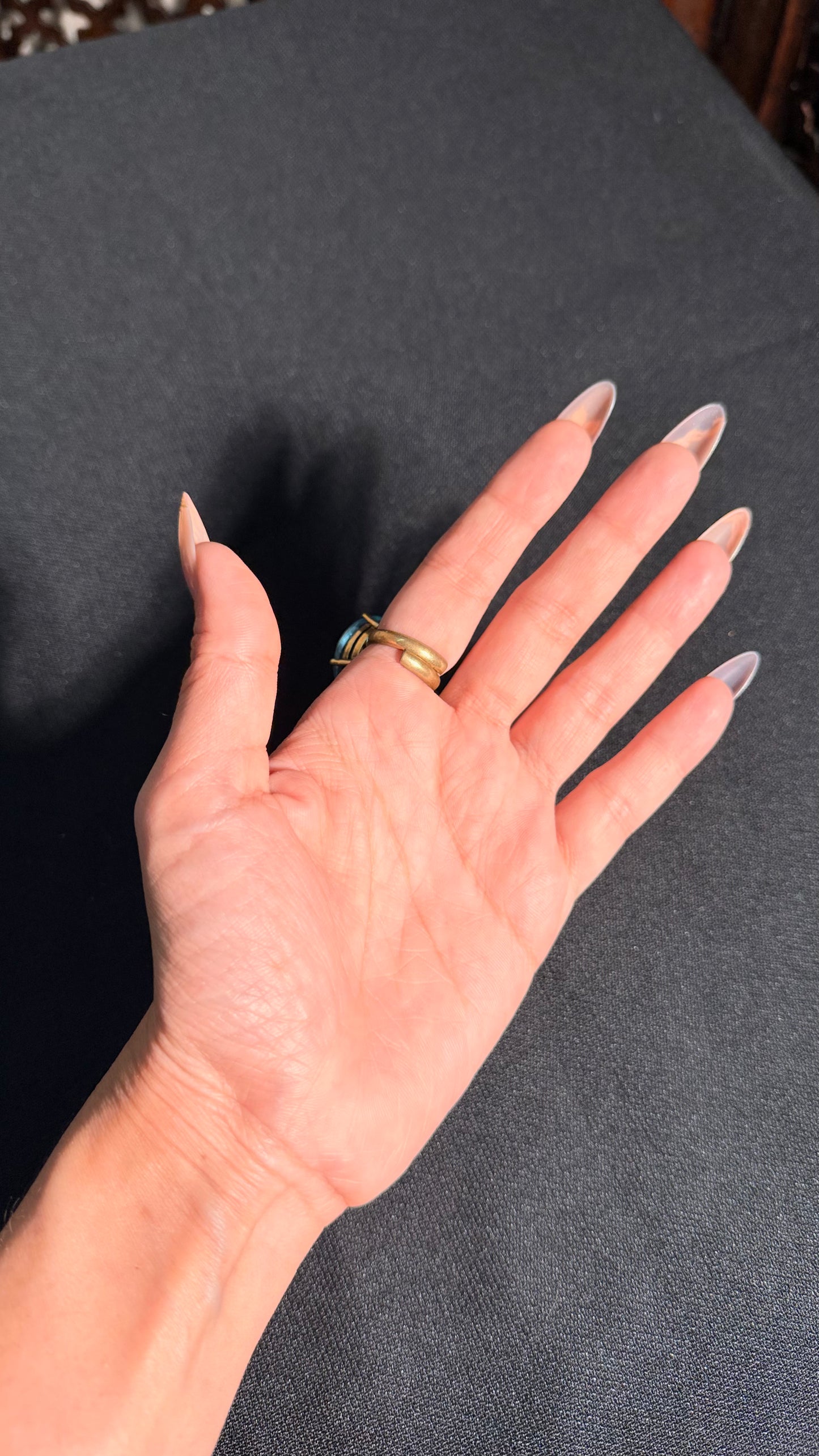 Shanti Blue Quartz Ring