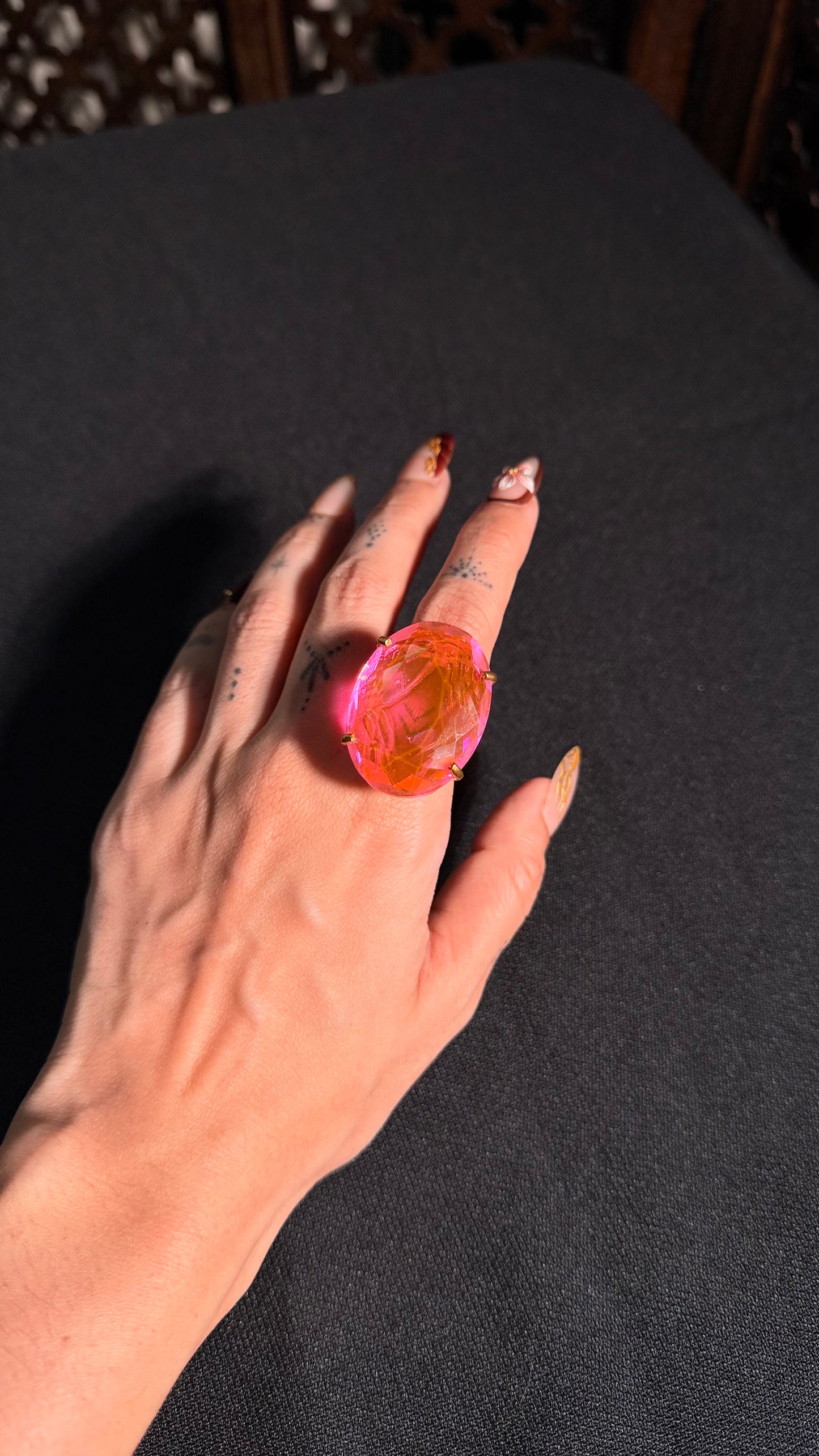 Mohana Hydro Quartz Ring