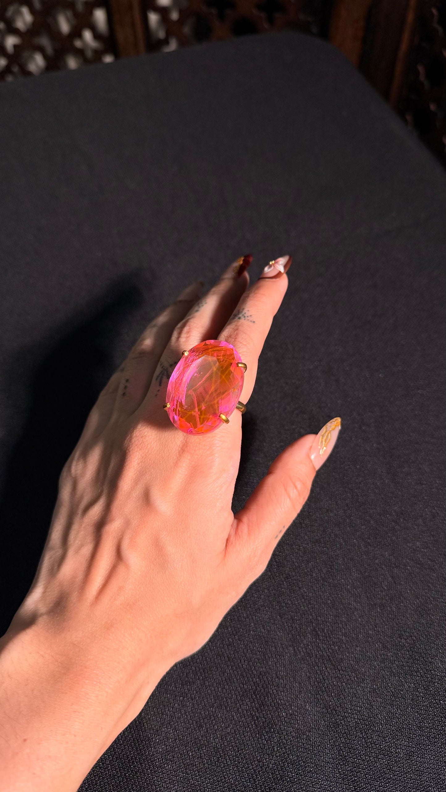 Mohana Hydro Quartz Ring