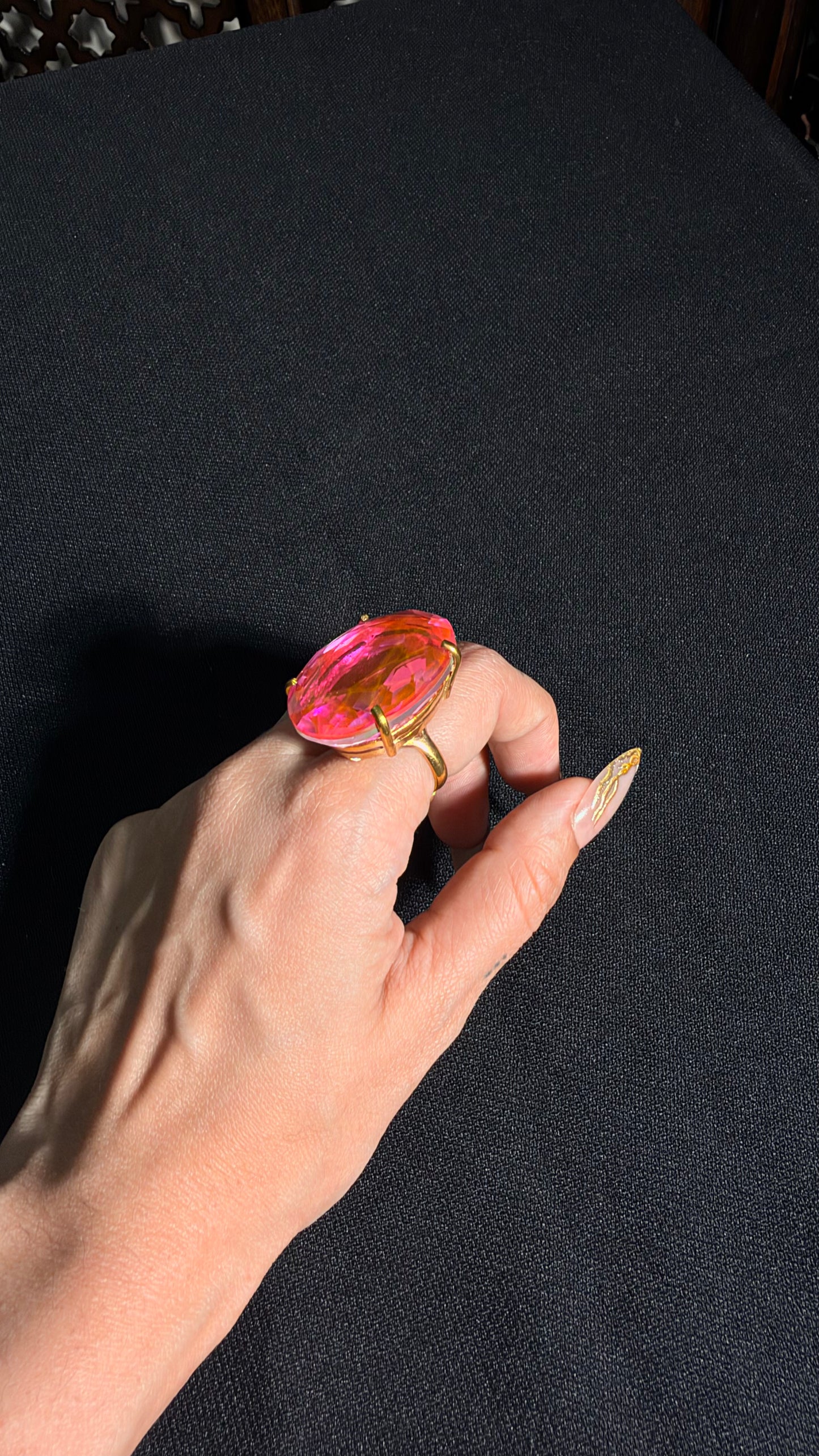 Mohana Hydro Quartz Ring