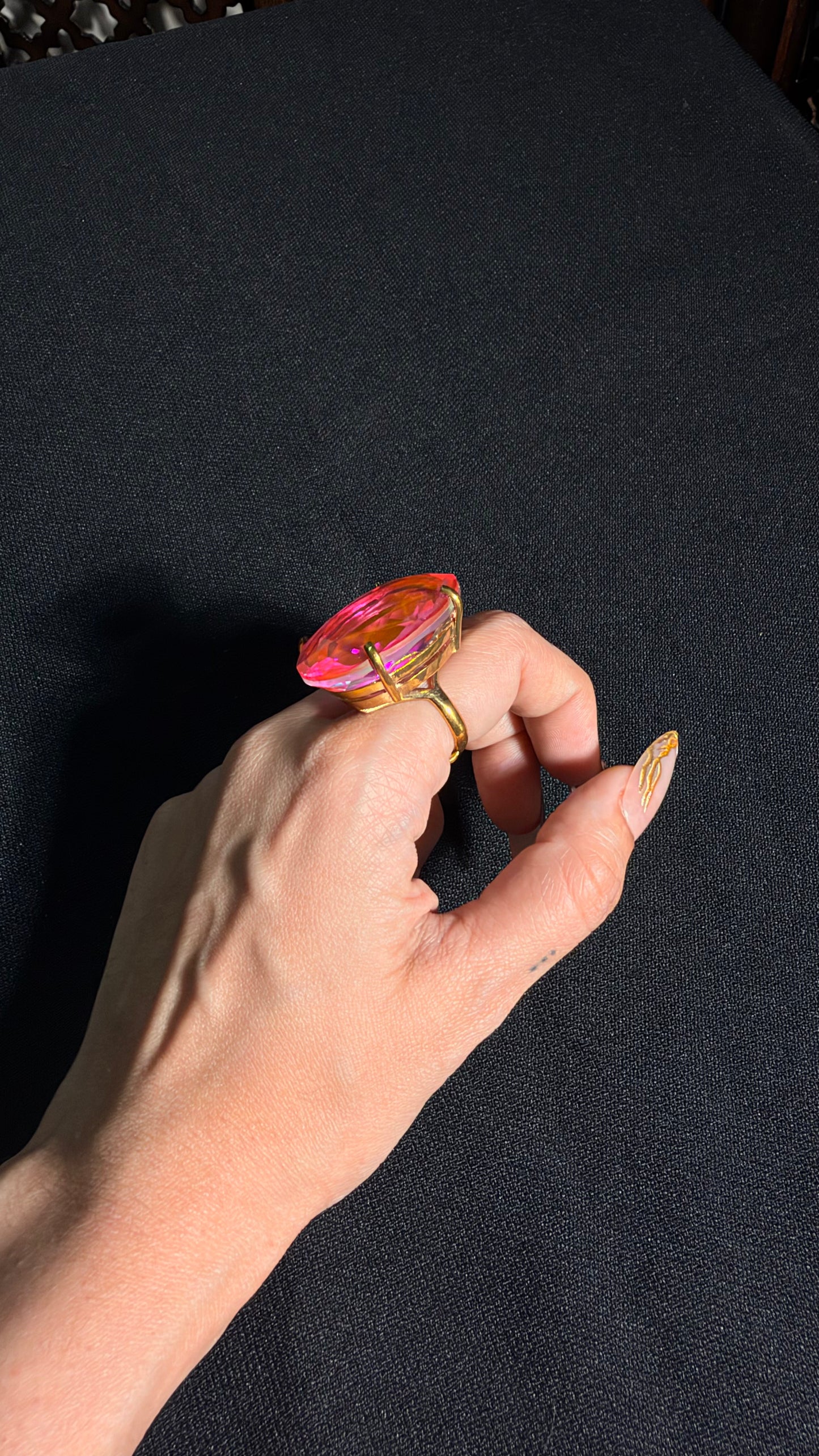 Mohana Hydro Quartz Ring