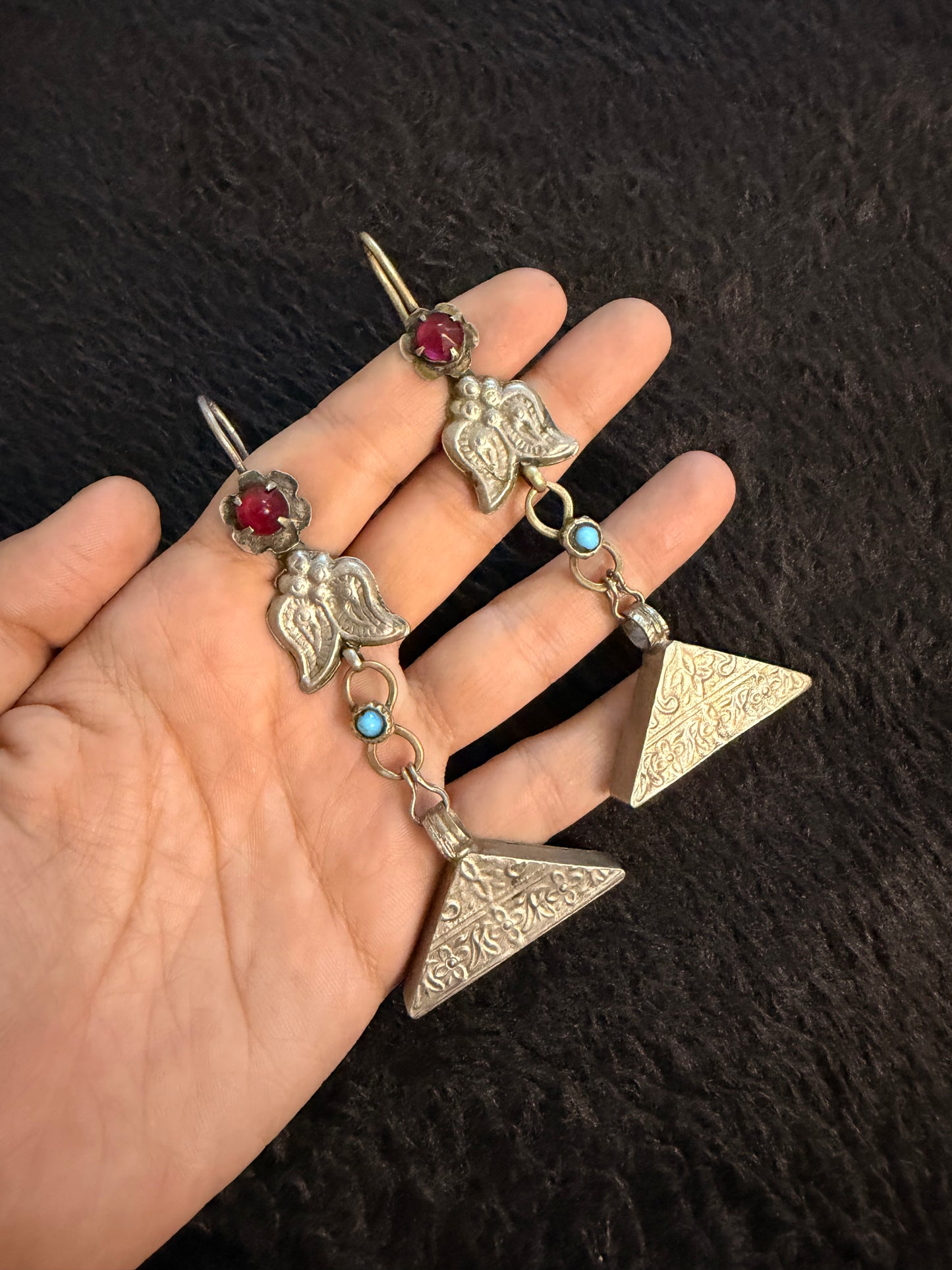 Juli Afghan Earrings