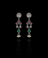 Vijetha Silver Earrings