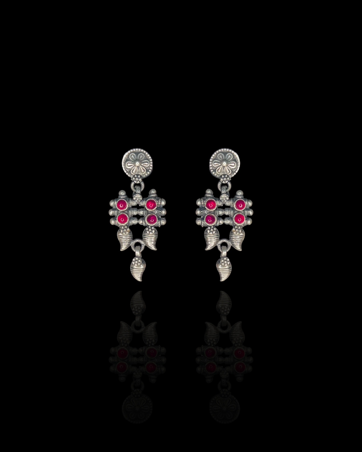 Rubaabi Silver Earrings