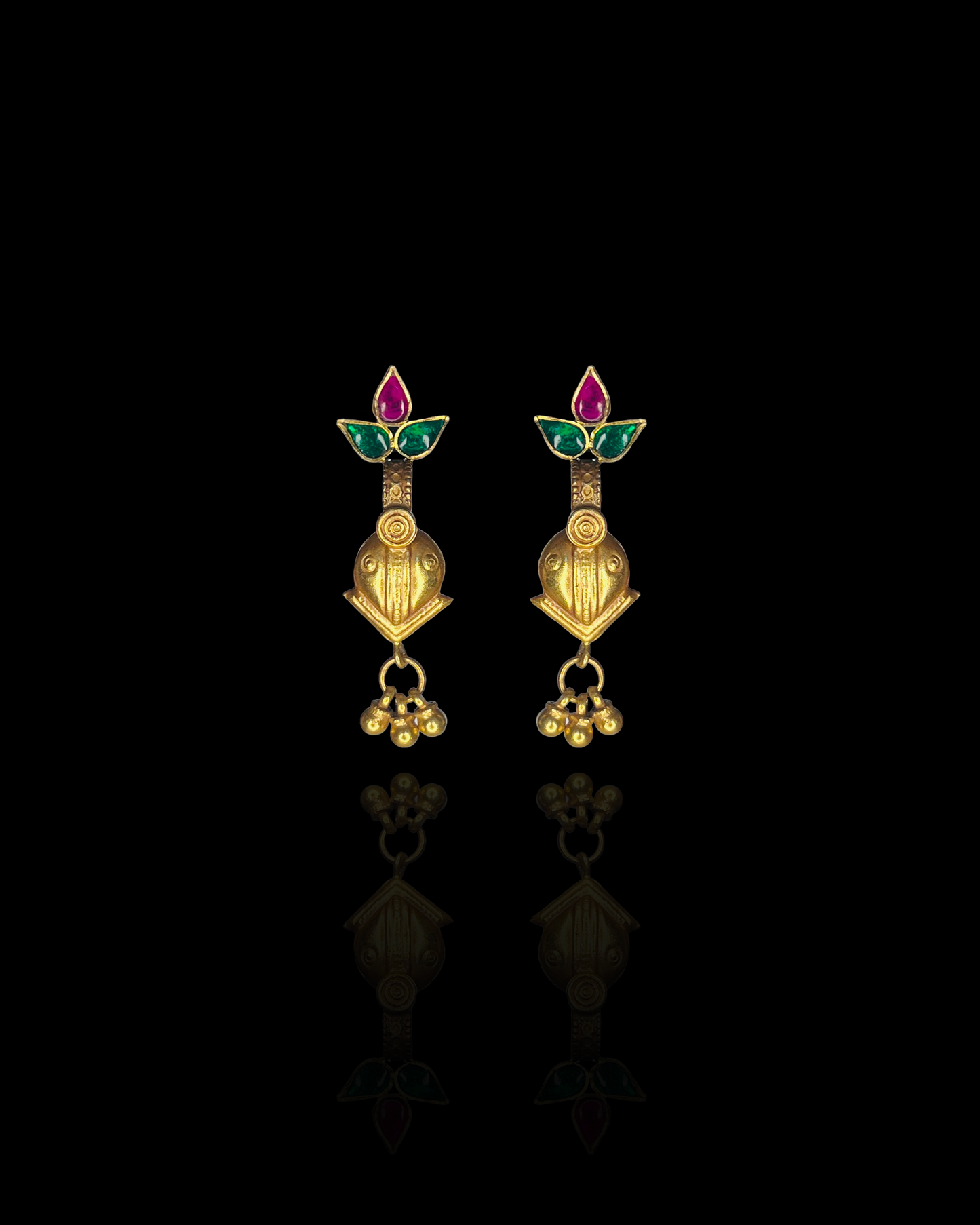 Gulaab Silver Earrings