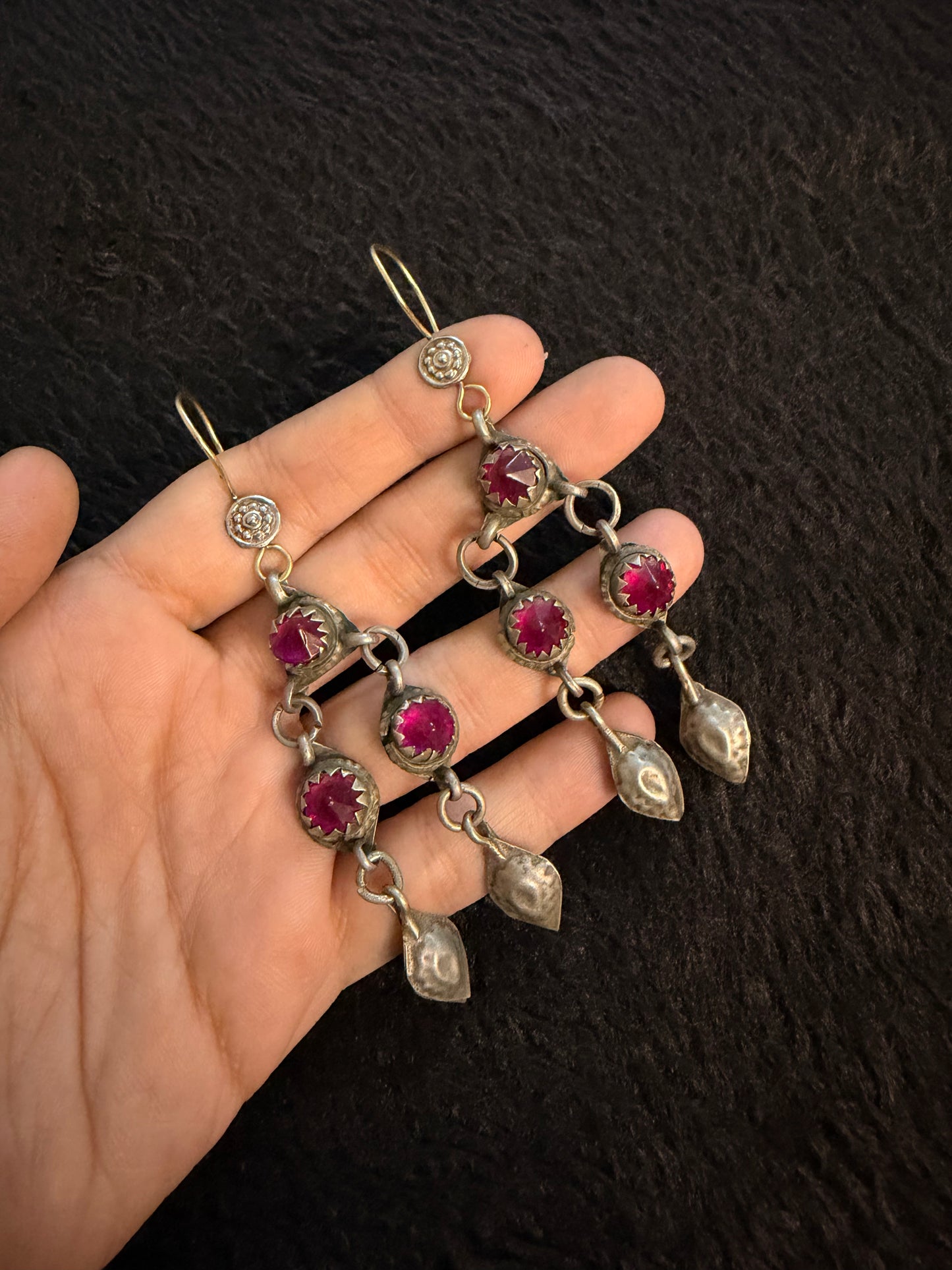 Raabtaa Afghan Earrings