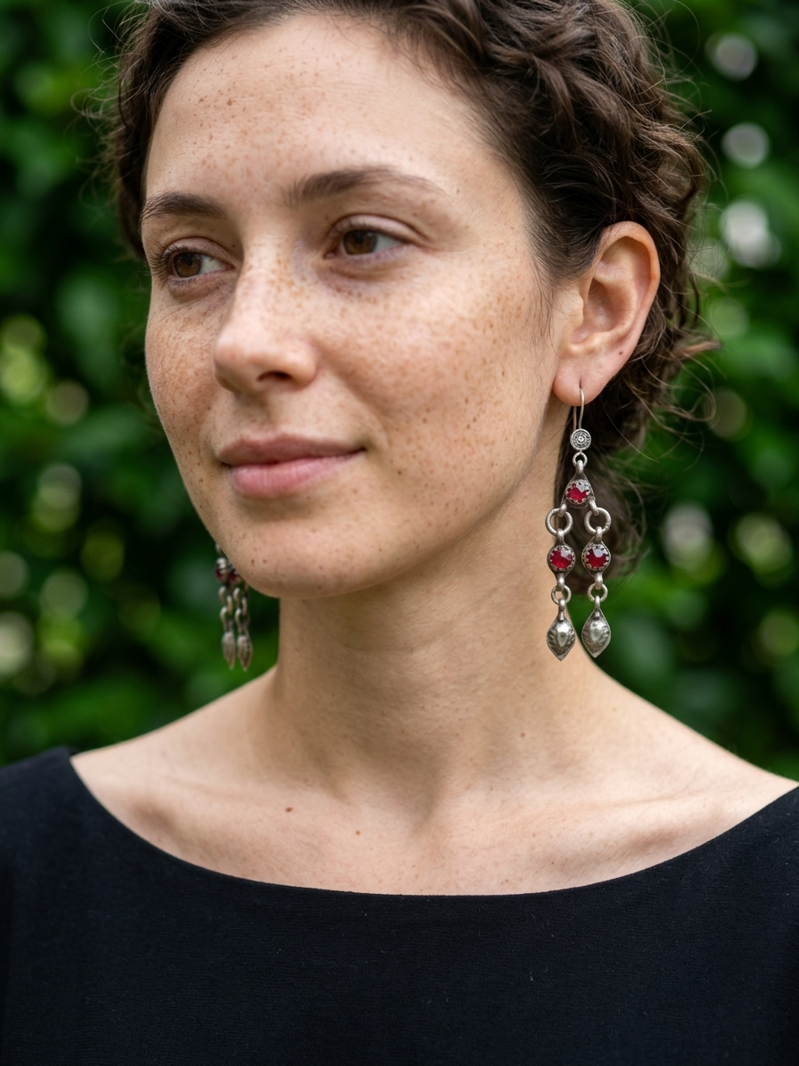 Ghazal Afghan Earrings