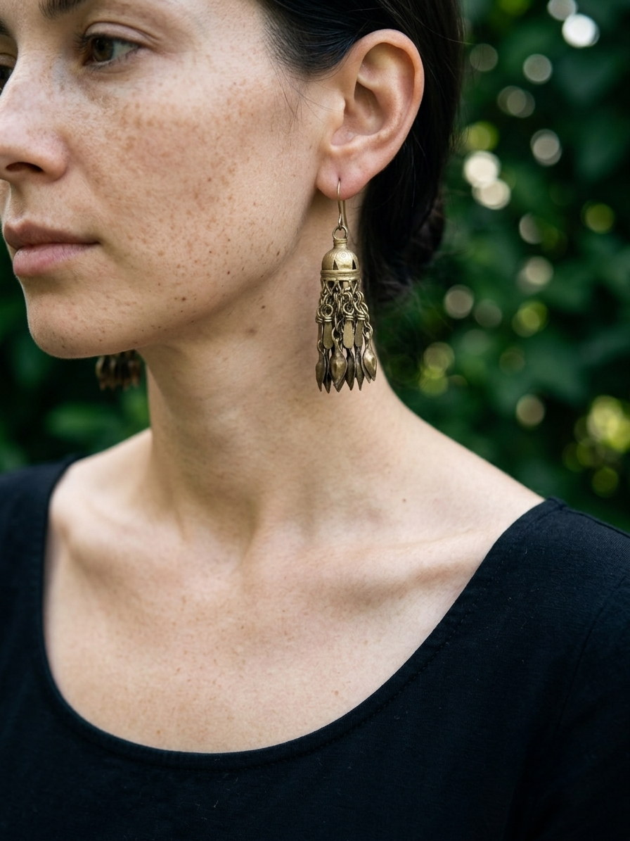 Carolina Afghan Earrings